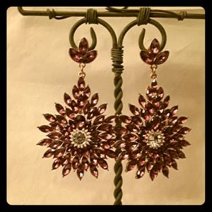 Big Rhinestone Earrings